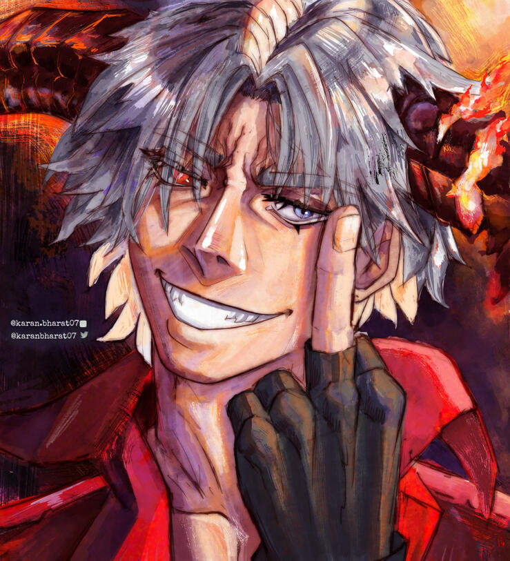Dante Devil May Cry Potrait