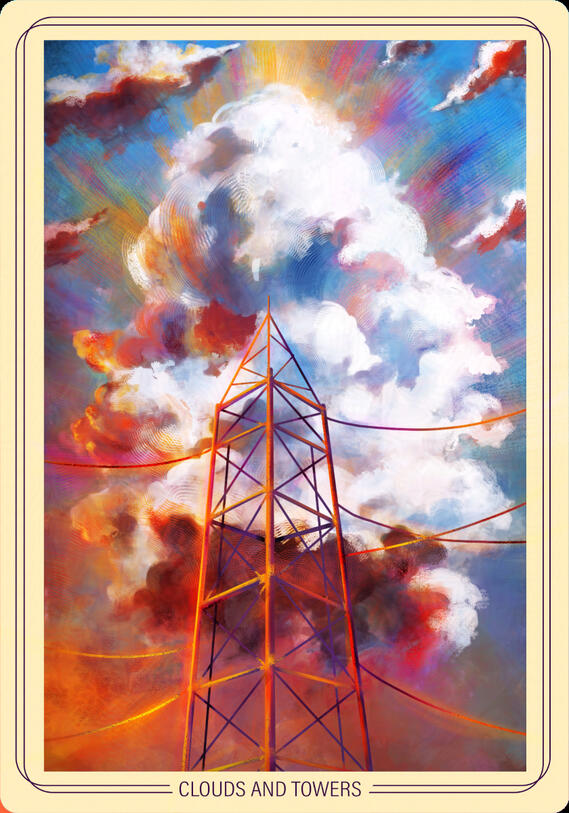 Clouds and Tower
